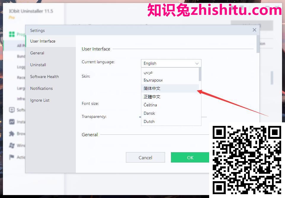 IObit Uninstaller Pro怎么设置中文界面 第4张