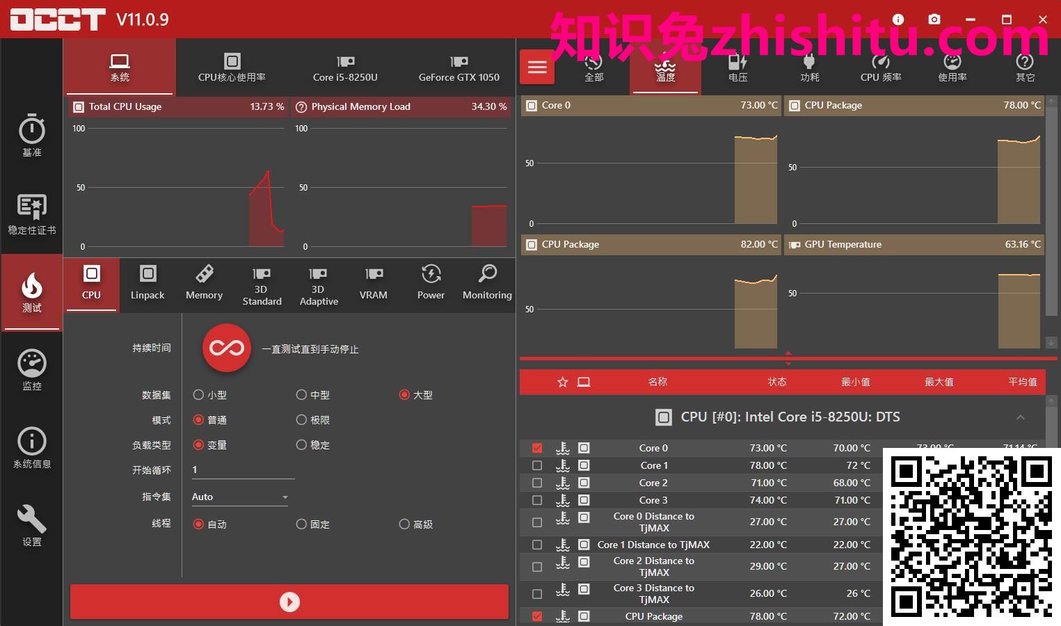 OCCT v11.0.9绿色便携版 第1张