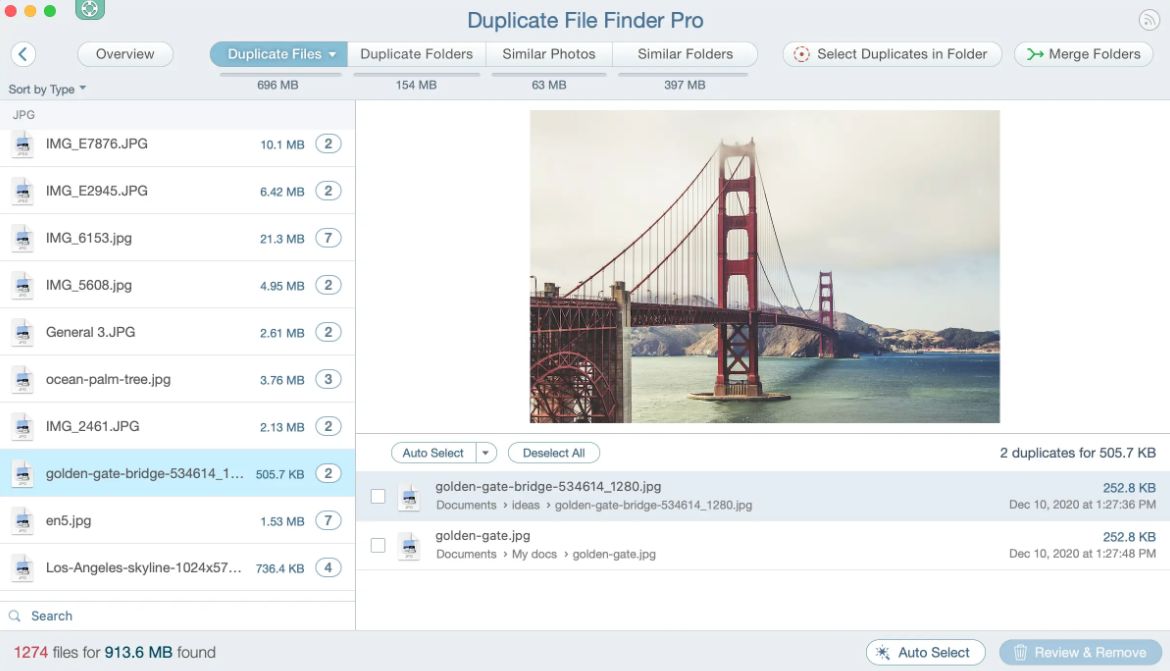 Duplicate File Finder Pro 4.3 Mac重复文件查找清理工具-1