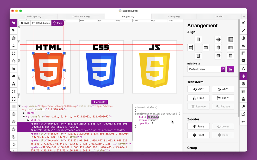Boxy SVG 3.95.0 for Mac 破解版 矢量图形编辑绘制软件
