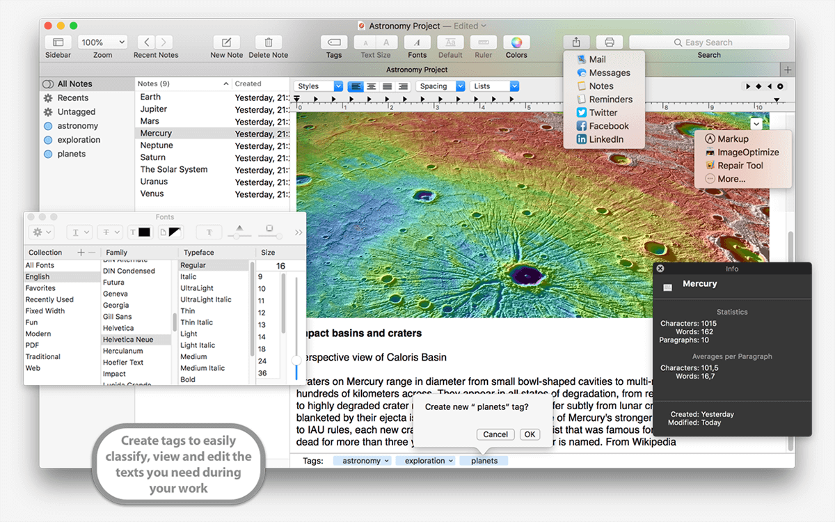 iNotepad Pro 5.7 for Mac 优秀文本笔记管理软件