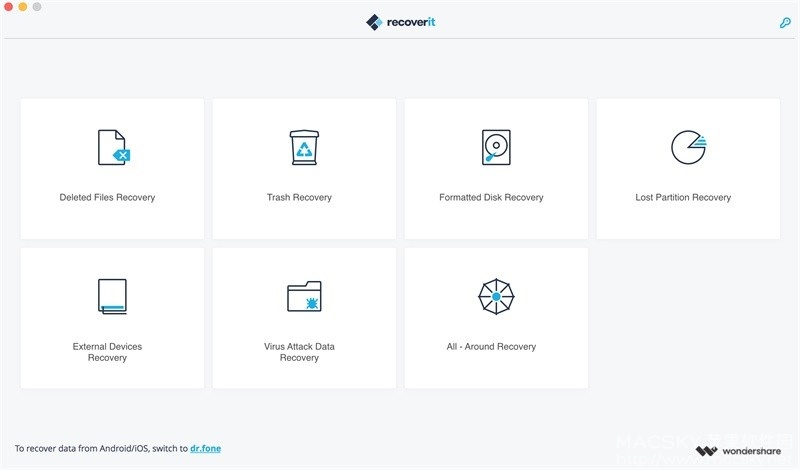 Wondershare Recoverit 10.6.6.7 for Mac 全面数据恢复工具