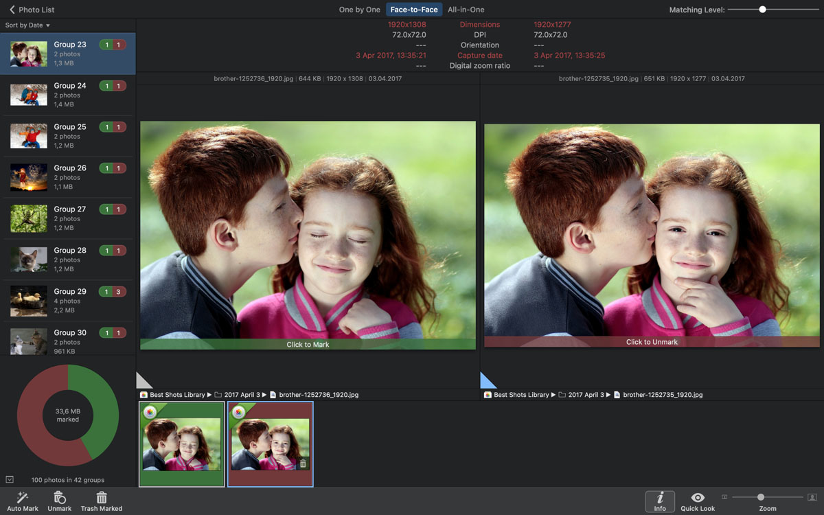 PhotoSweeper 4.6.0 for Mac 重复照片查找删除工具