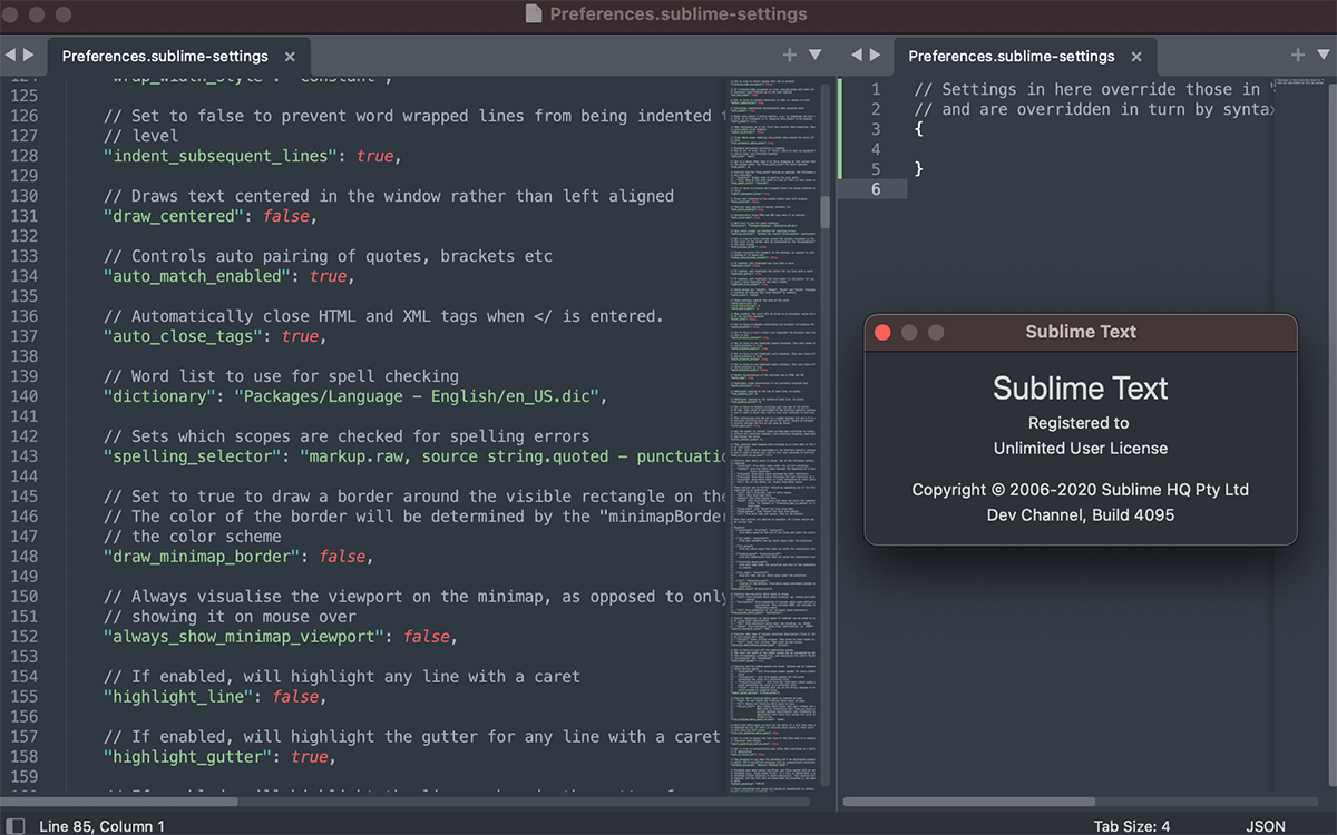 Sublime Text 4.0 Dev build 4147 for Mac 破解版 代码编辑器软件