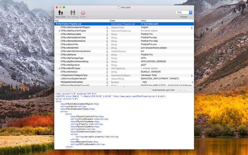 PlistEdit Pro 1.9.5 for Mac 破解版 优秀Plist文档编辑工具