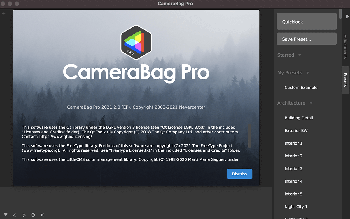 CameraBag Pro 2023.0.0 for Mac 图像滤镜照片处理工具