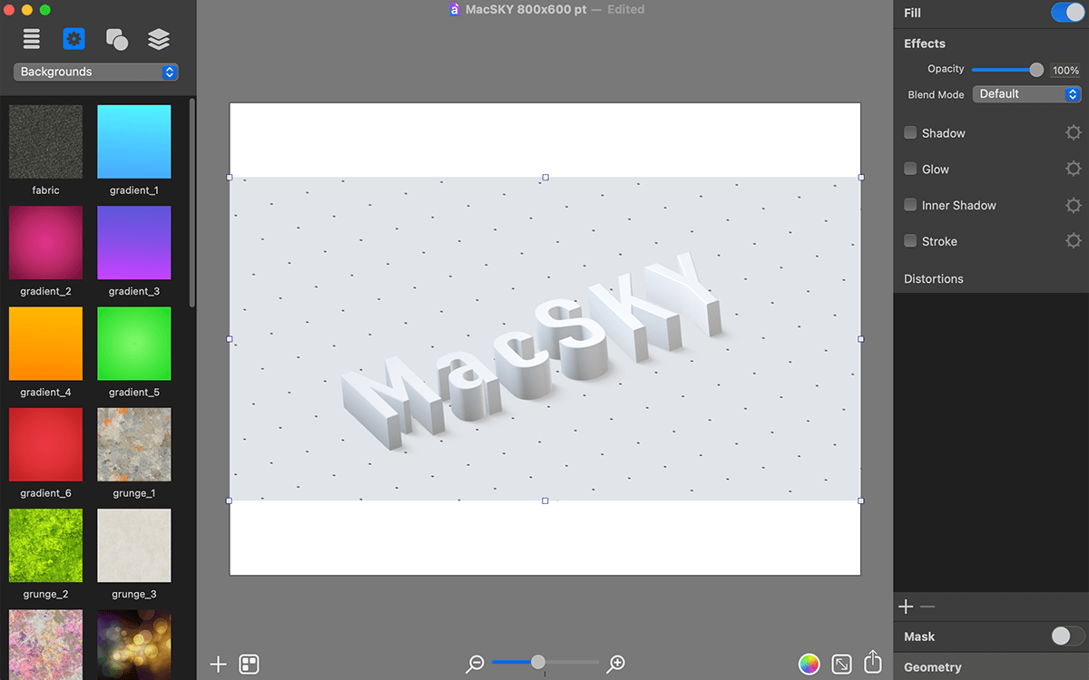 Art Text 4 v4.2.0 for Mac 破解版 漂亮艺术字体制作工具