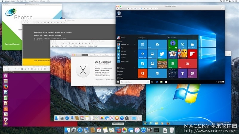 VMware Fusion Pro 11.5.6 for Mac 中文破解版 强大虚拟机软件