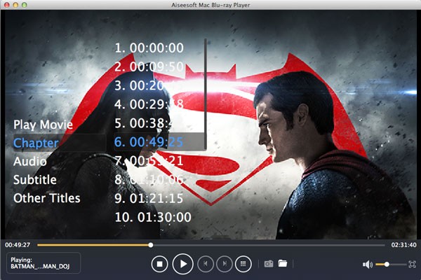 Aiseesoft Mac Blu-ray Player 6.6.26 for Mac 蓝光视频播放器