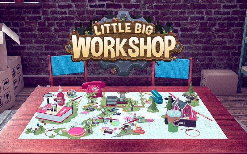 Little Big Workshop《小小大工坊》v2.0.13869 Mac 中文破解版 好玩的3D建造模拟游戏