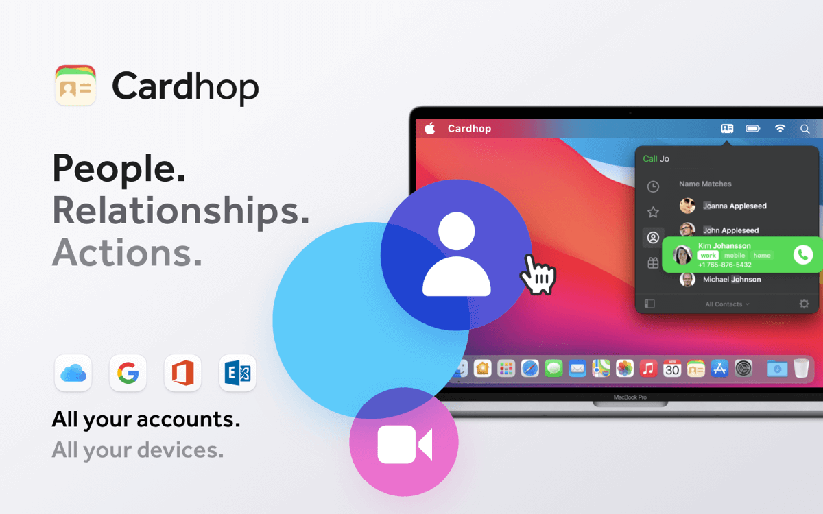 Cardhop 2.2.4 for Mac 通讯录联系人分组管理软件