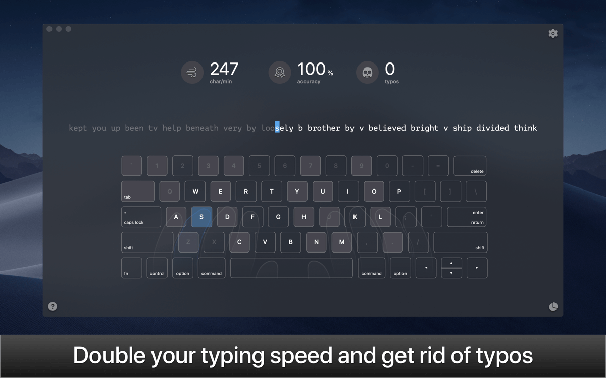 KeyKey 2.9.3 for Mac 优秀键盘打字练习工具