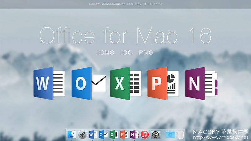 Microsoft Office 2016 for Mac v16.16.21 VL 中文破解版