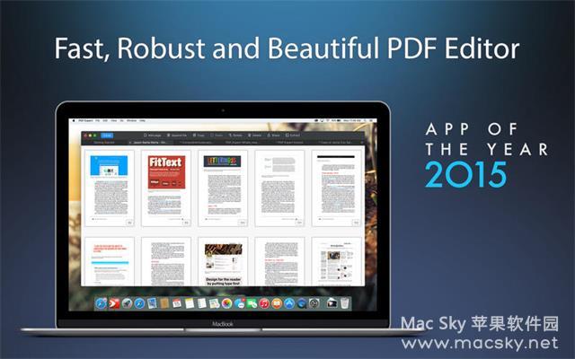 PDF Expert 2.2.11 for Mac中文版 PDF文件阅读与编辑工具