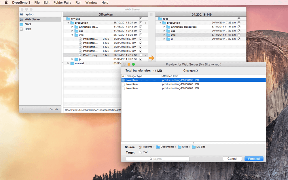 DropSync 3 v3.2.5 for Mac 破解版 文件自动双向同步软件