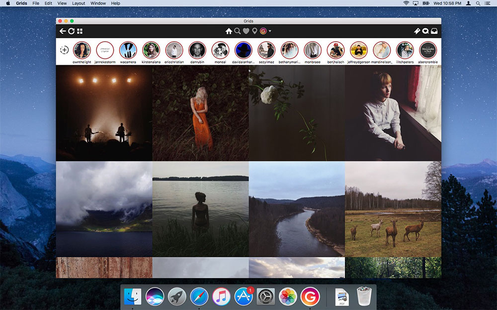 Grids for Instagram 6.1.8 for Mac 中文破解版 Instagram桌面客户端