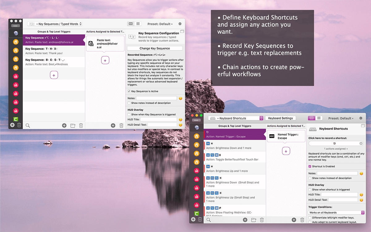 BetterTouchTool 3.562 for Mac 中文破解版 触摸板增强工具