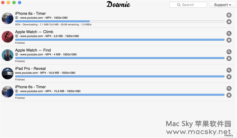 苹果电脑专业视频下载工具 Downie 2.8 多国语言 Mac OS X