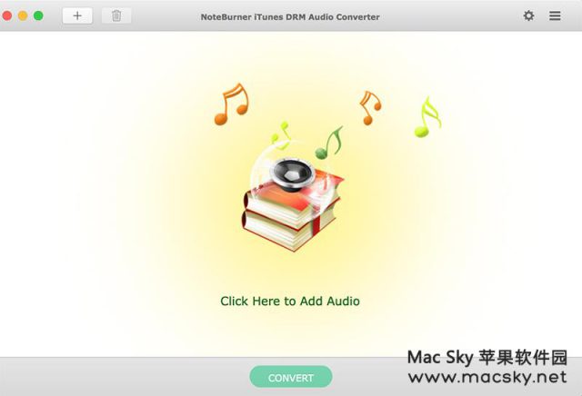 NoteBurner iTunes DRM Audio Converter 2.5.4 破解版 iTunes音乐转换工具