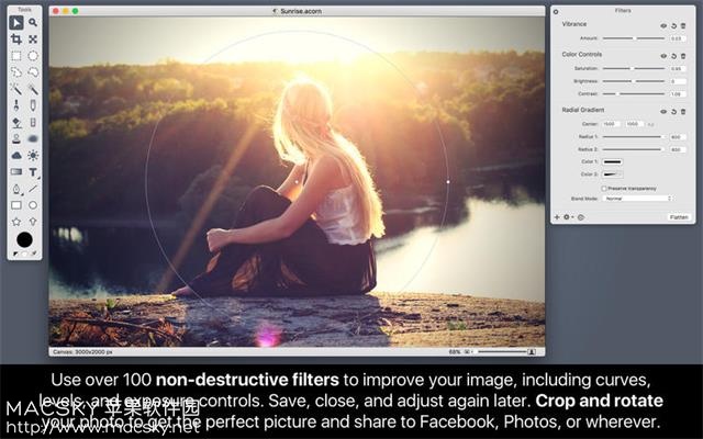 苹果系统图片编辑处理软件 Acorn 6.0.2 Mac OS X
