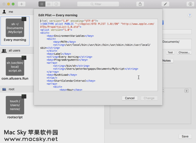 苹果系统服务配置编辑开发工具 Lingon X 5.1.1中文版