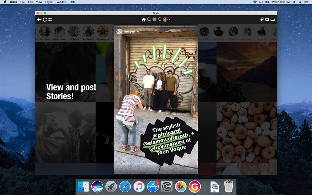Grids for Instagram 8.3 for Mac 中文破解版 Instagram桌面客户端