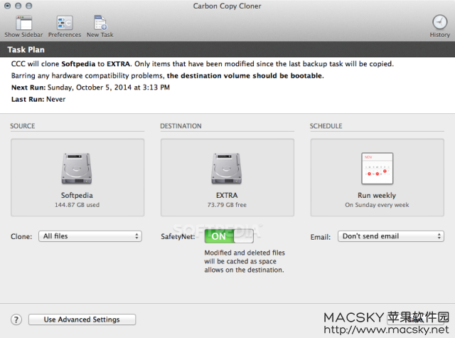 Carbon Copy Cloner 6.1.1 for Mac 系统备份克隆迁移工具