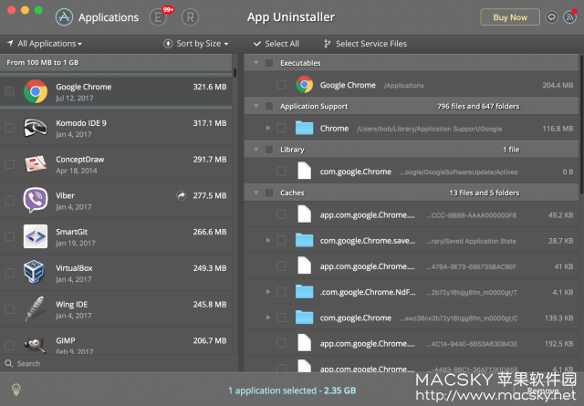 App Uninstaller 6.3 (242) for Mac 应用程序App卸载工具