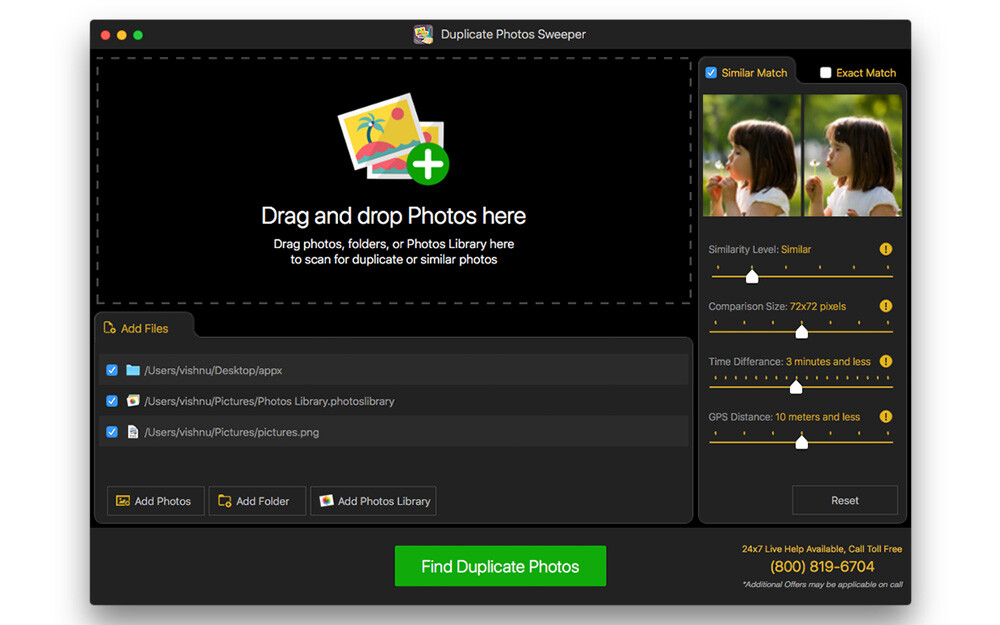 Duplicate Photos Sweeper 3.9 for Mac 重复照片图片查找删除工具