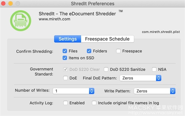 ShredIt X 6.1.4 for Mac 文件粉碎彻底删除工具
