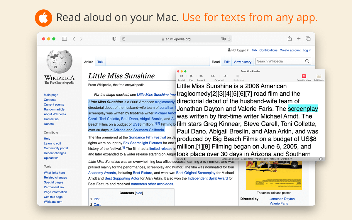 GhostReader Plus 2.4 for Mac 将文字转换为语音工具 幽灵阅读器