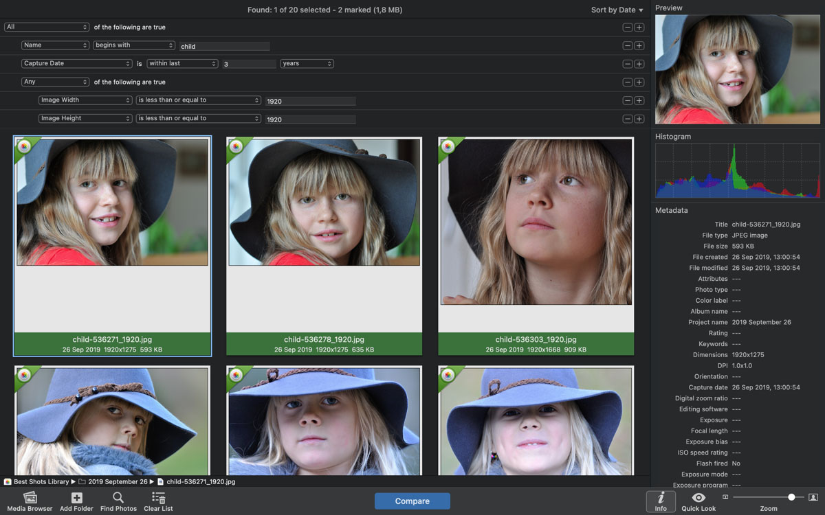PhotoSweeper 3.9.3 for Mac 重复照片查找删除工具