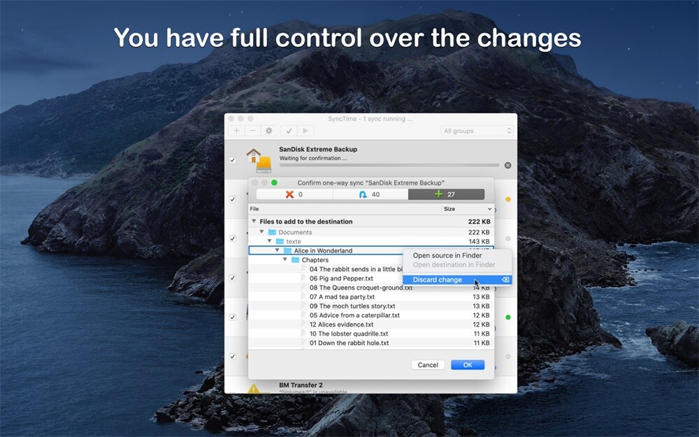 SyncTime 4.2.4 for Mac 破解版 简单易用的文件同步软件
