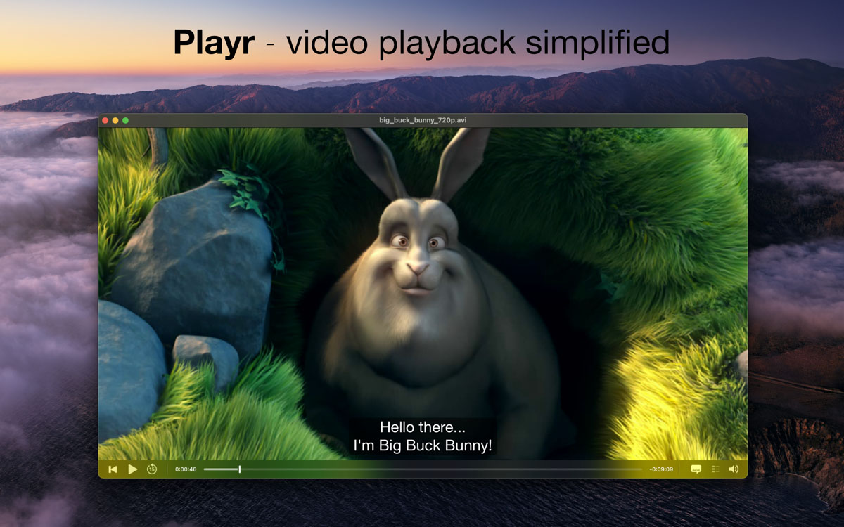Playr 2.7 for Mac 中文破解版 简洁干净的视频播放器