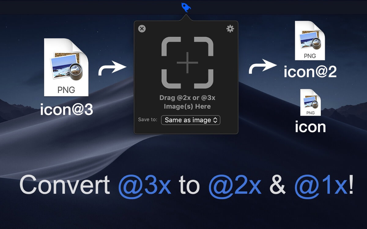 IconKit - The Icon Resizer 10.1.2 for Mac 图标制作软件