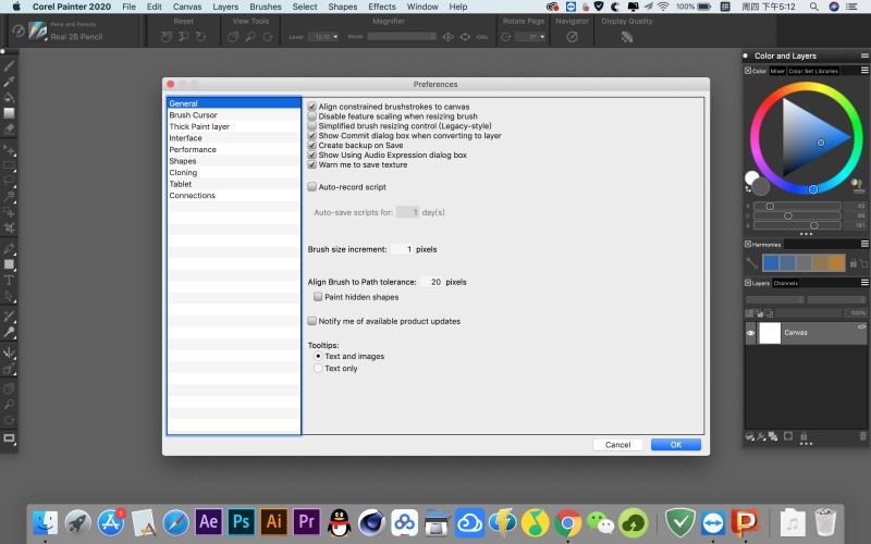 Corel Painter 2021 v21.0.0.211+高级笔刷 for Mac 破解版 数字艺术绘图软件