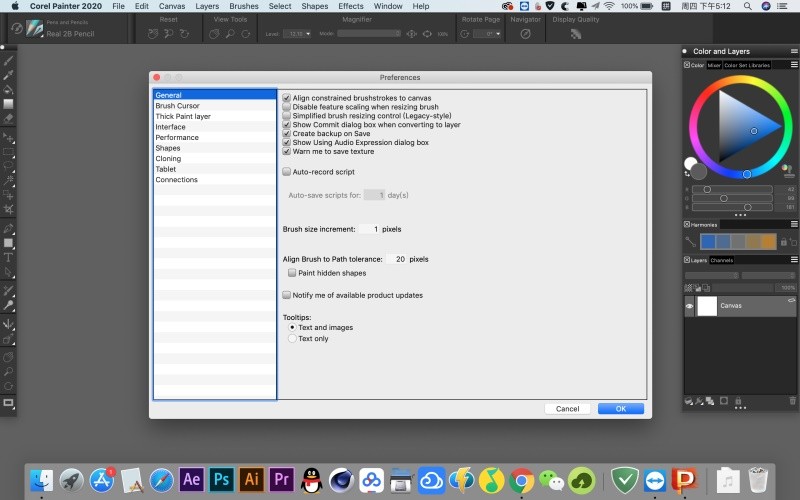 Corel Painter 2020 v20.1.0.285+高级笔刷 Mac 破解版 数字艺术绘图软件
