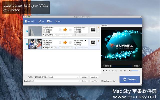 苹果超级视频格式转换器 Super Video Converter 6.2.21