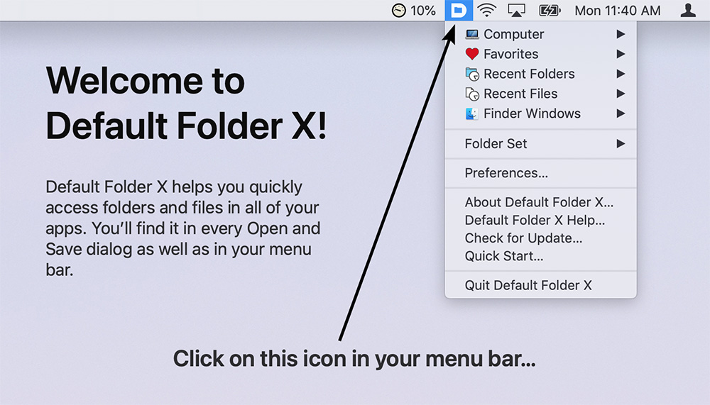 Default Folder X 5.7.3 for Mac 破解版 Mac搜索优化工具