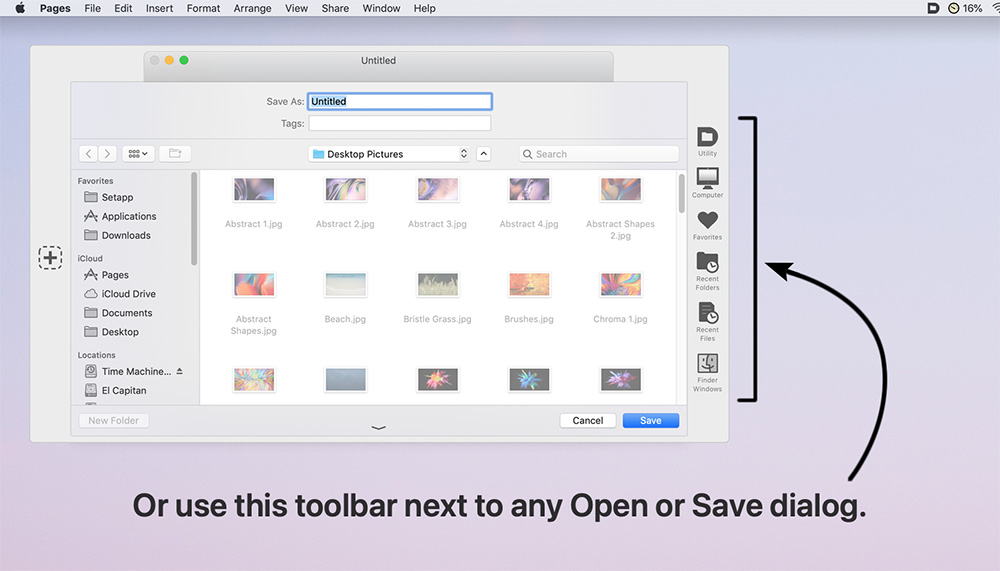 Default Folder X 5.7.3 for Mac 破解版 Mac搜索优化工具