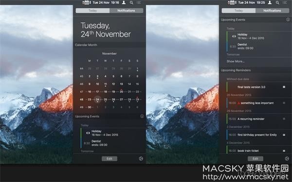 CalendarMenu 3.3.2 for Mac 优秀日历小工具
