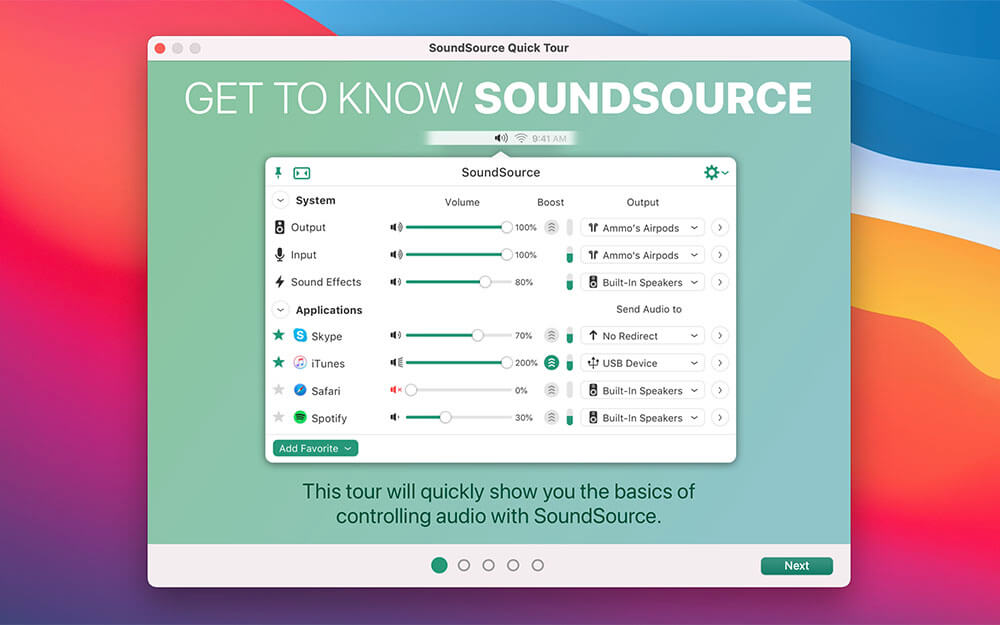 SoundSource 5.5.7 for Mac 强大的音频控制软件