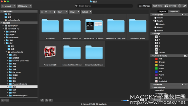 ACDSee Photo Studio v5.3.1401 for Mac 数字图像编辑处理软件