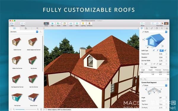 Live Home 3D Pro 3.8.2 for Mac 中文破解版 3D室内家居设计软件