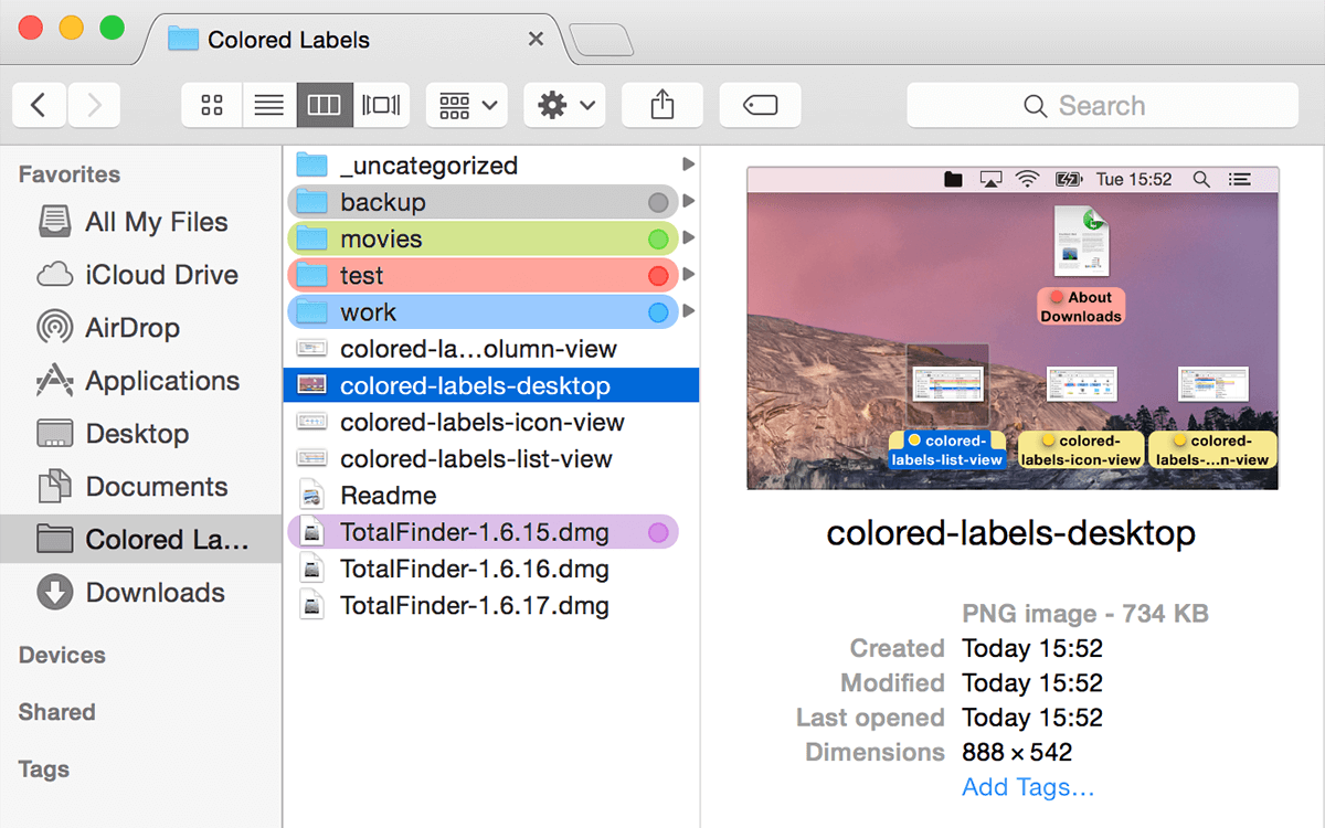 TotalFinder v1.14.2 Mac Finder扩展多窗口排列显示工具