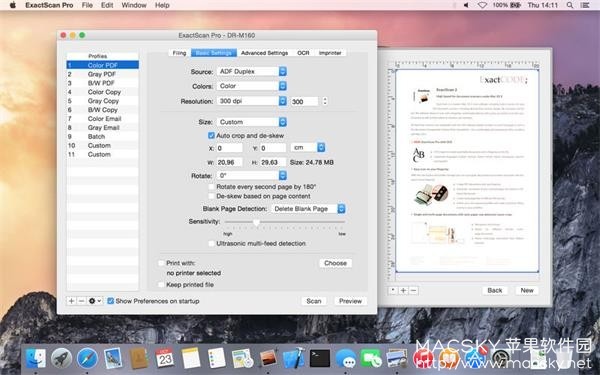 ExactScan Pro 19.12.28 for Mac 中文破解版 专业文件扫描工具