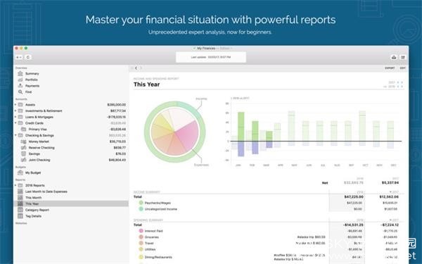 Banktivity 6.2.4 for Mac 个人财务管理软件