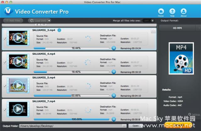 苹果视频格式转换工具 Tenorshare Video Converter Pro v1.1.0.0