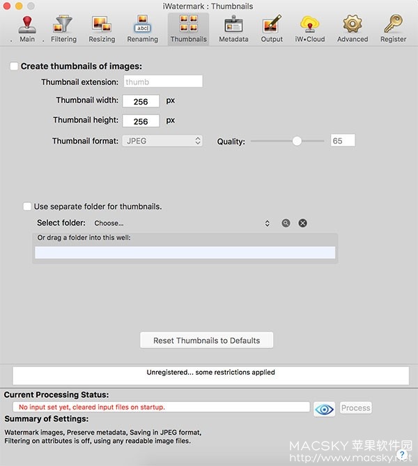 iWatermark Pro 2.09 Mac 中文版 图片批量添加水印工具