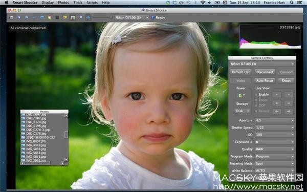 Smart Shooter 3 v3.33 for Mac 数码相机控制软件